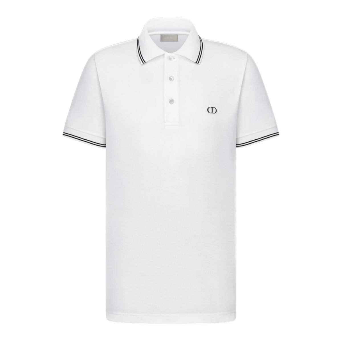 Dior CD Icon Polo T-Shirt “White”