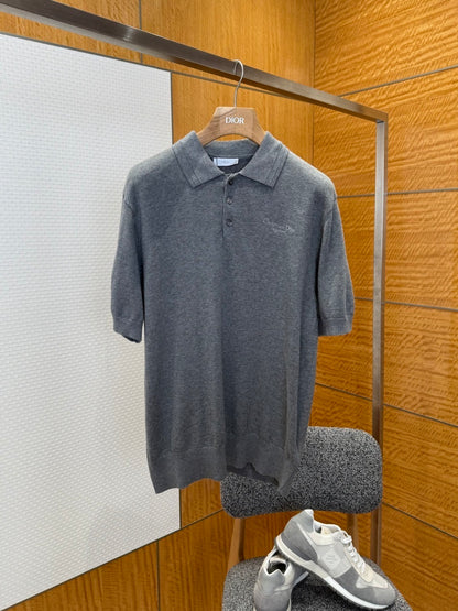 Dior Christian Dior Couture Polo Shirt “Grey”