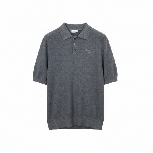Dior Christian Dior Couture Polo Shirt “Grey”