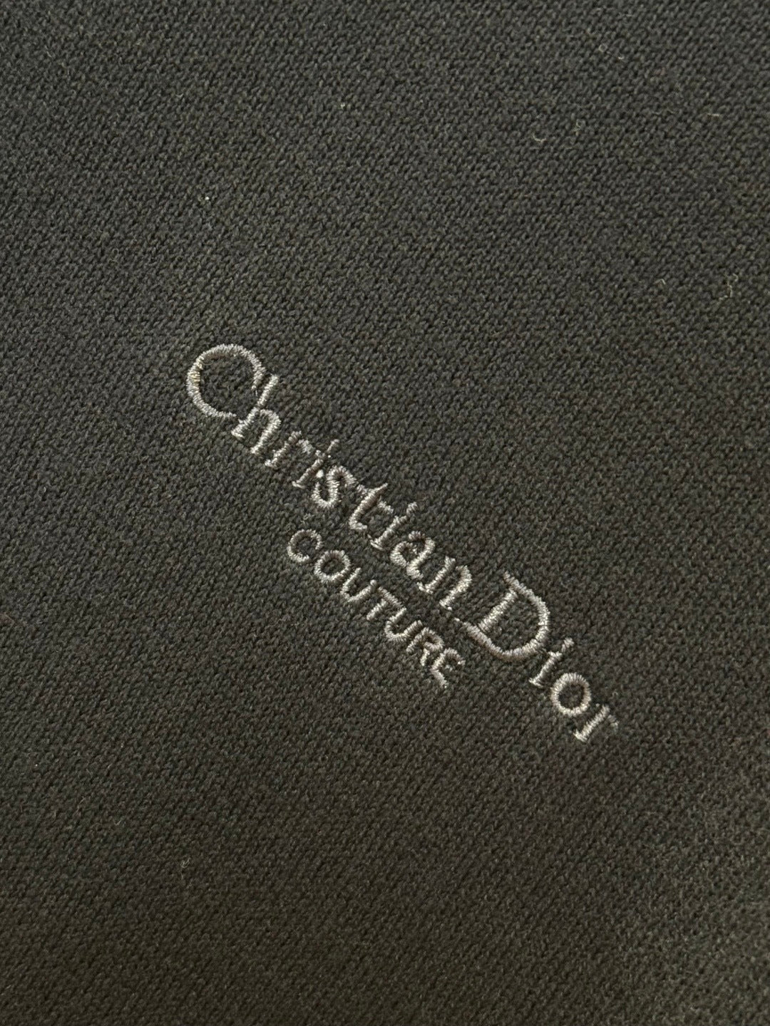 Dior Christian Dior Couture Polo Shirt “Black”