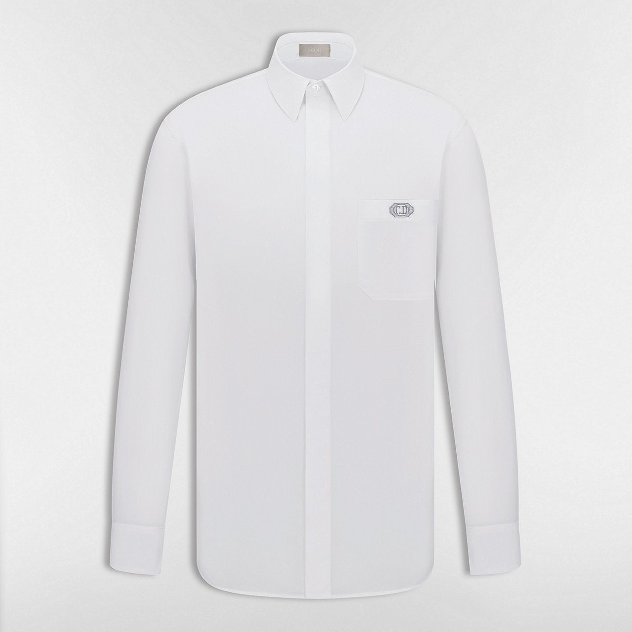 Dior Shirt with CD Box Embroidery
“White Cotton Poplin”