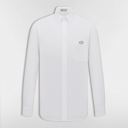 Dior Shirt with CD Box Embroidery
“White Cotton Poplin”