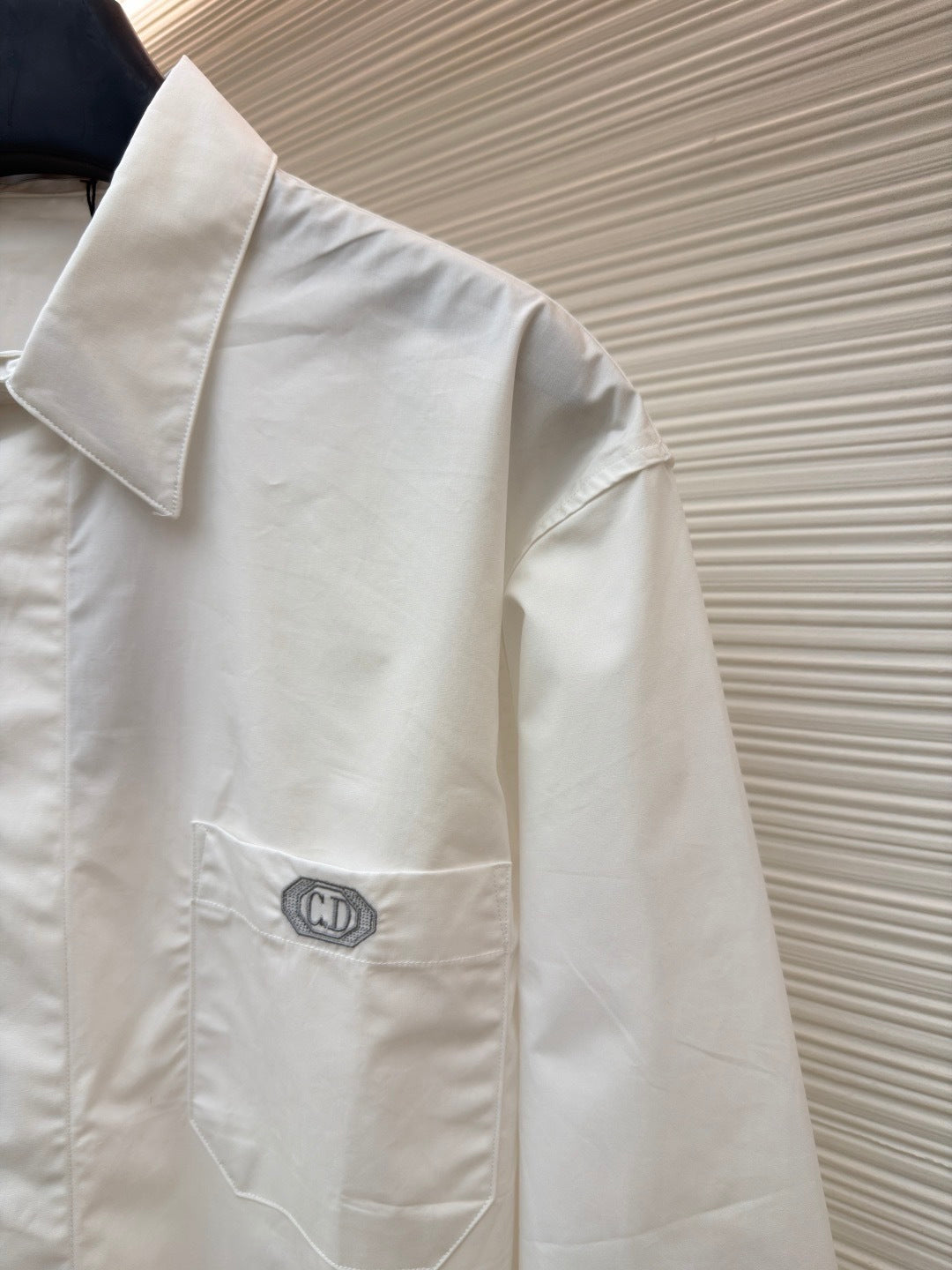 Dior Shirt with CD Box Embroidery
“White Cotton Poplin”