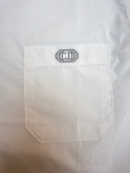 Dior Shirt with CD Box Embroidery
“White Cotton Poplin”