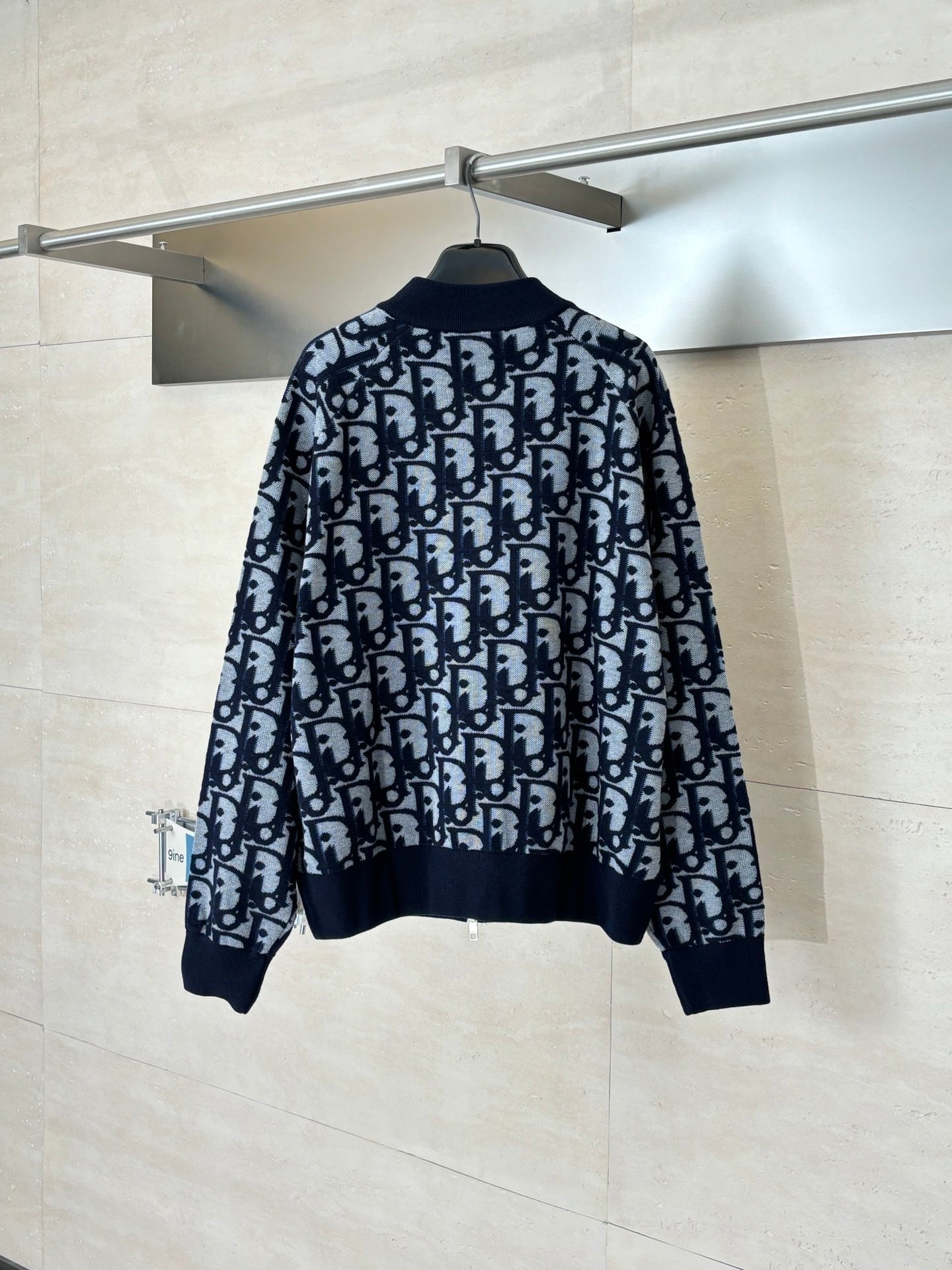 Dior Oblique Bomber Jacket
“Blue Cotton-Wool-Silk Jacquard”