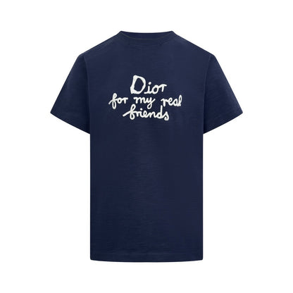Dior For My Real Friends T-Shirt “Navy Blue”