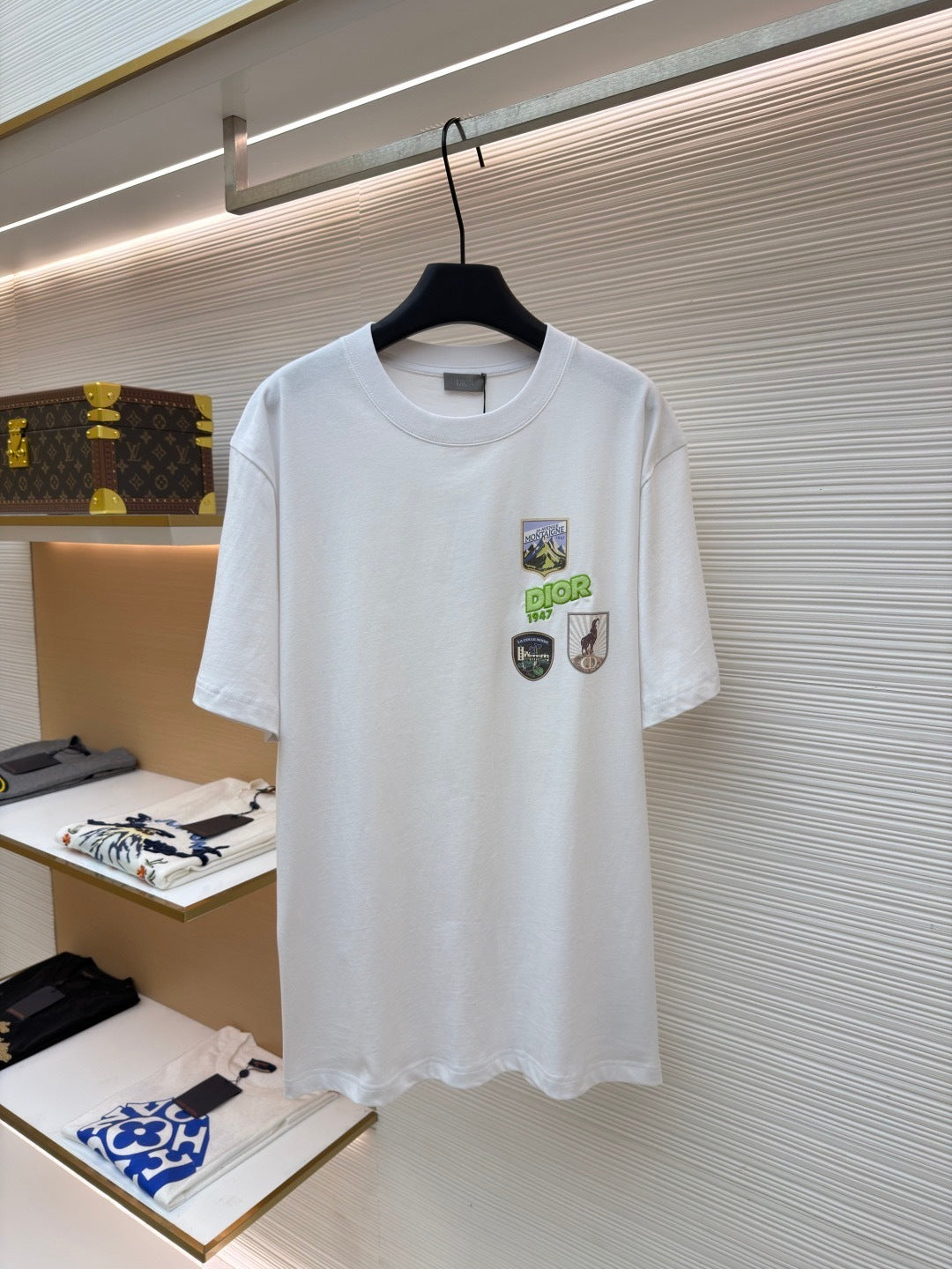 Dior Mountain T-Shirt “White Cotton Jersey”