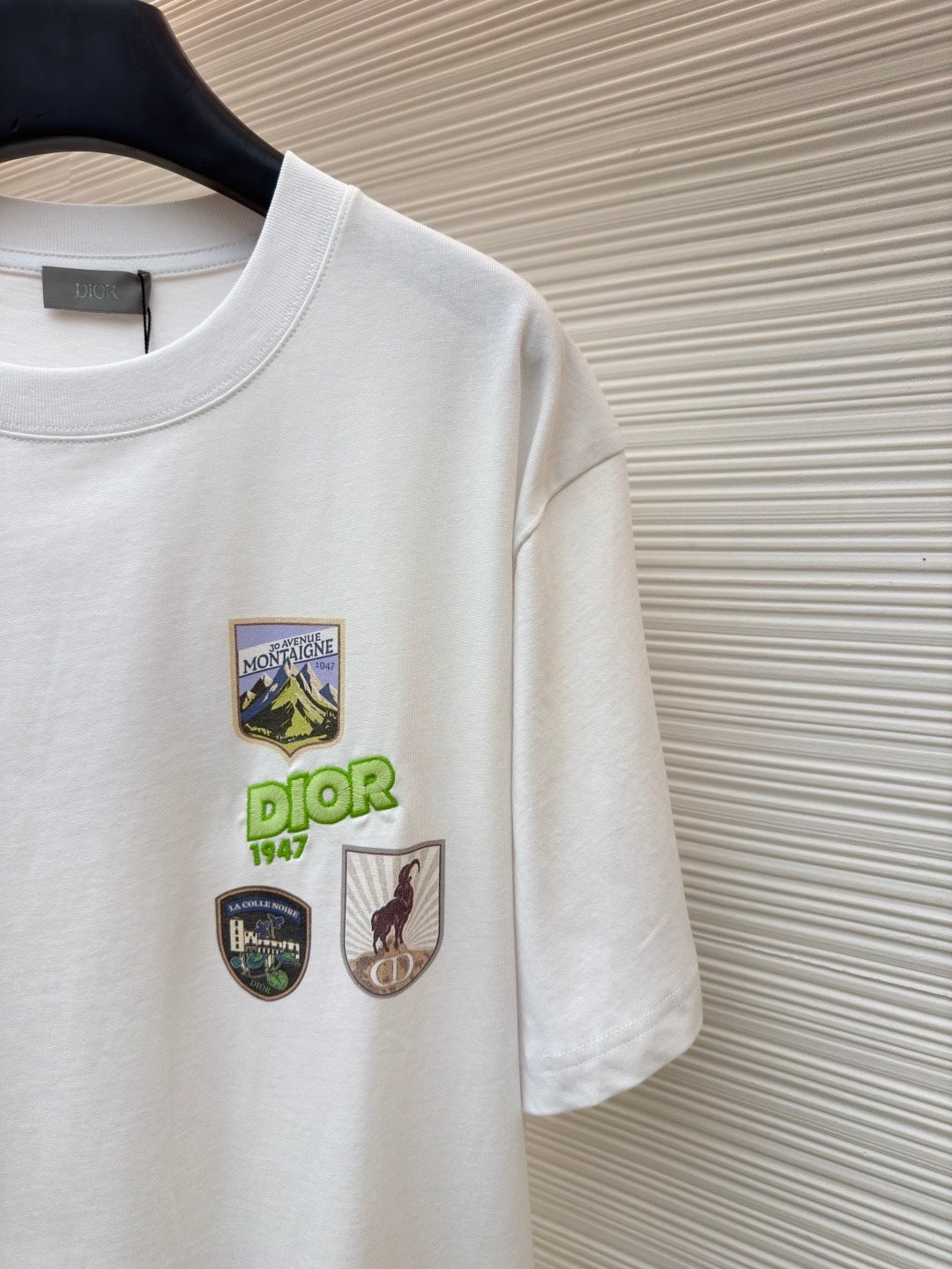 Dior Mountain T-Shirt “White Cotton Jersey”