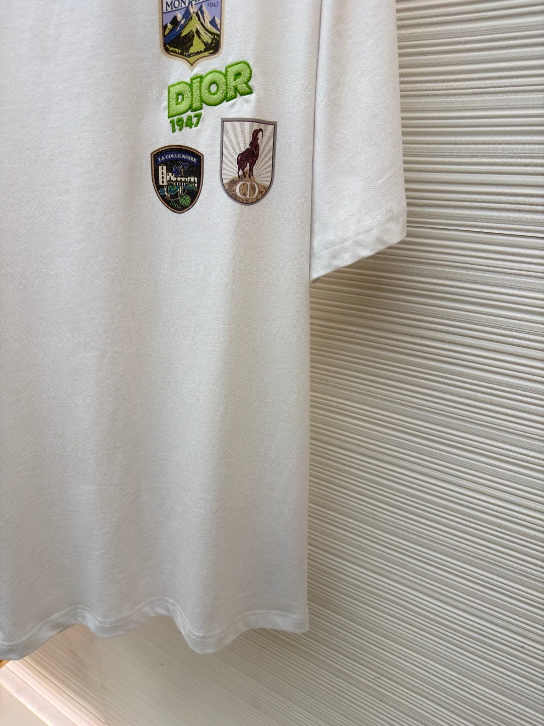 Dior Mountain T-Shirt “White Cotton Jersey”