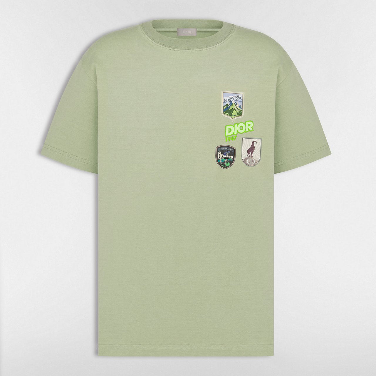 Dior Mountain T-Shirt “Khaki Cotton Jersey”