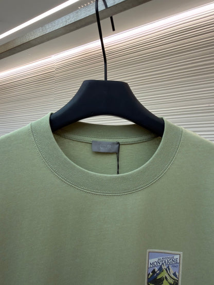 Dior Mountain T-Shirt “Khaki Cotton Jersey”