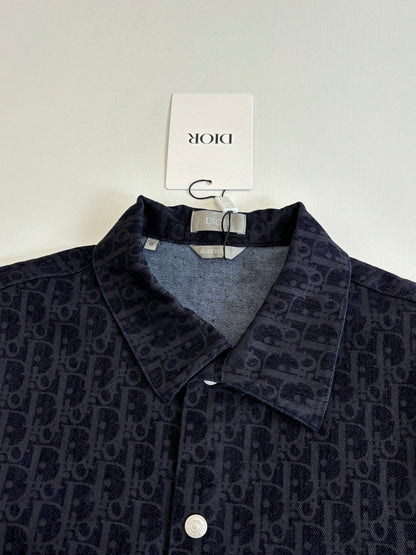Dior Oblique Overshirt
Blue Cotton-Blend Twill