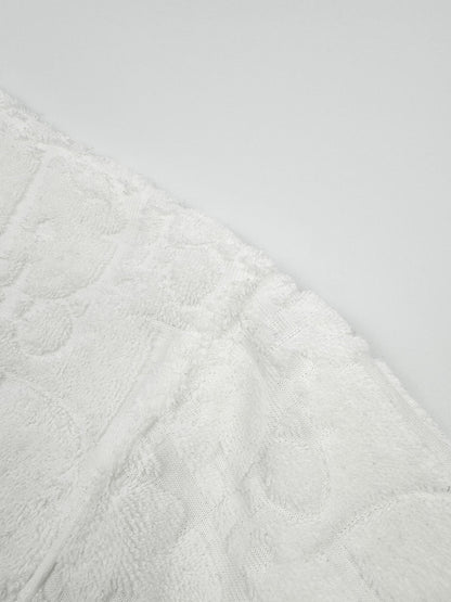 Dior Oblique T-shirt “White Cotton Terry Jacquard”