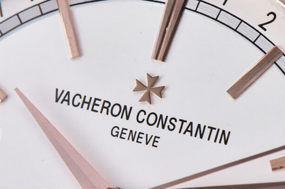 Vacheron Constantin Traditionalle 41mm Brown Leather Strap White Dial