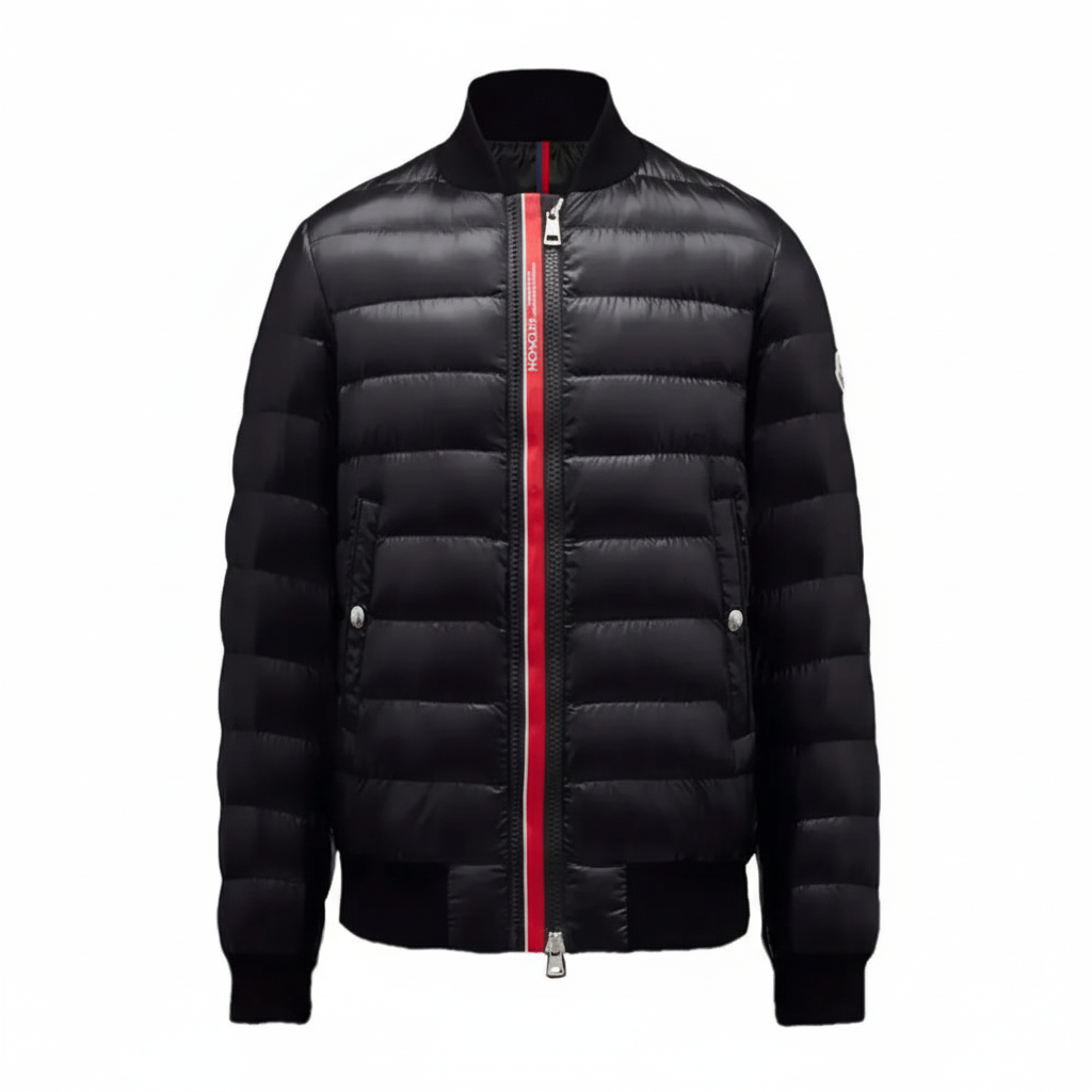 Moncler Sark Down Bomber Jacket "Black"