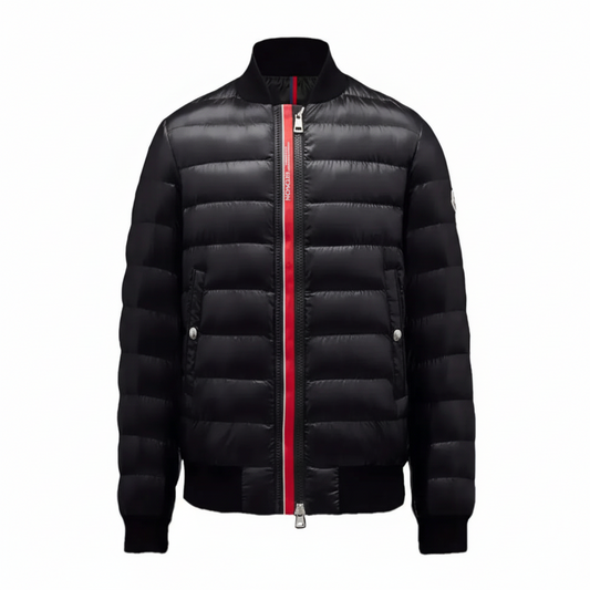 Moncler Sark Down Bomber Jacket "Black"