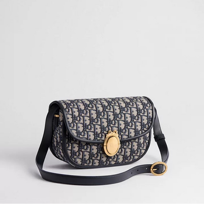 Dior Medium Dior Médaillon Flap Bag "Beige Dior Oblique Jacquard"