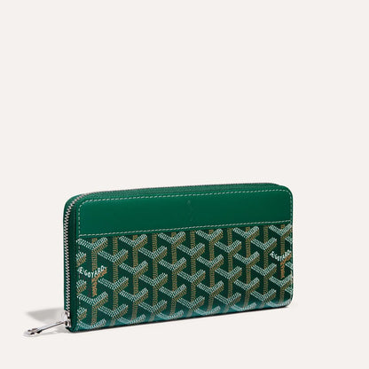 Goyard Matignon GM Wallet "Green"