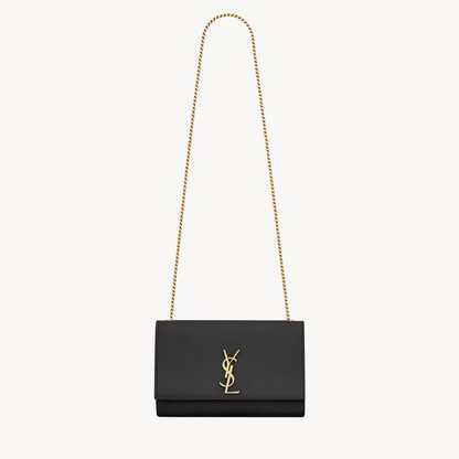 Saint Laurent Kate Medium in Grain De Poudre Embossed Leather