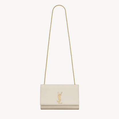 Saint Laurent Kate Medium in Grain De Poudre Embossed Leather