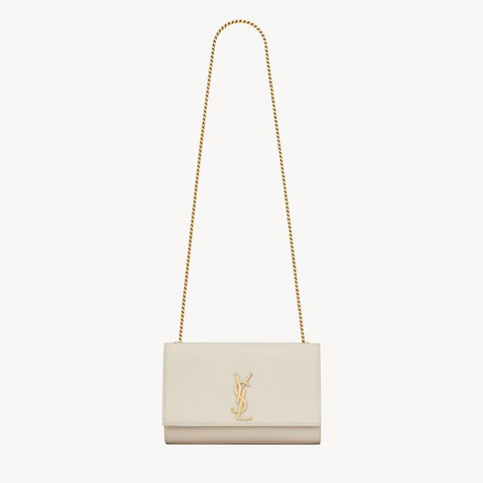 Saint Laurent Kate Medium in Grain De Poudre Embossed Leather
