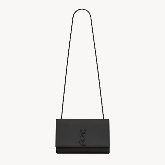 Saint Laurent Kate Medium in Grain De Poudre Embossed Leather