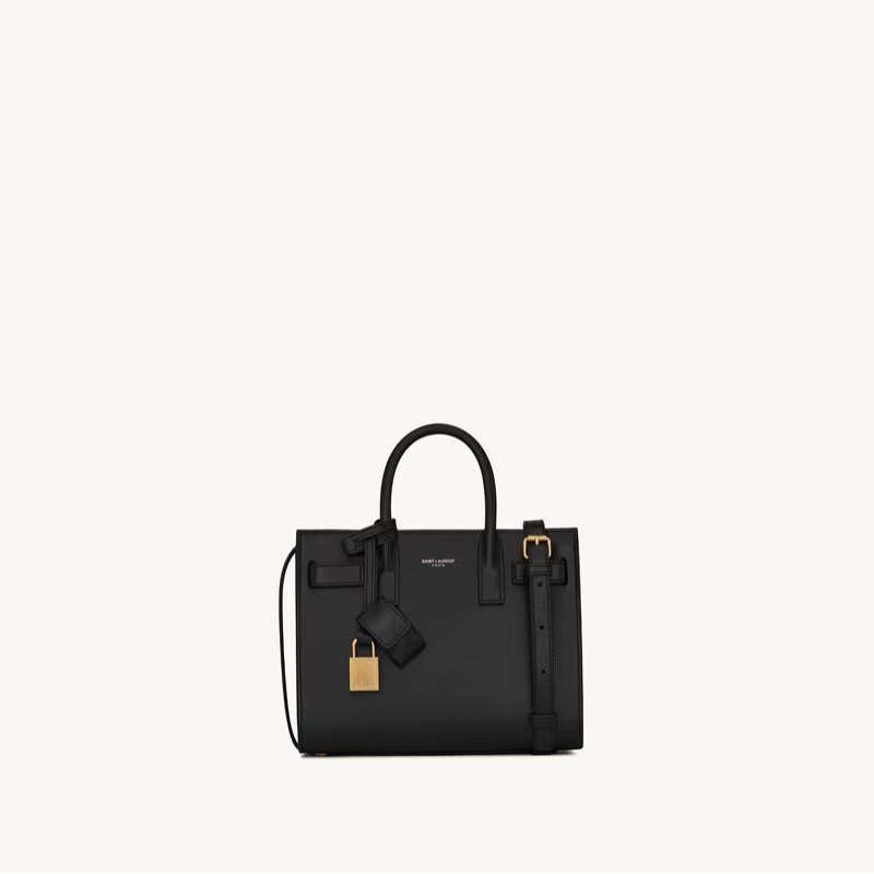 Saint Laurent Sac De Jour in Smooth Leather - Nano