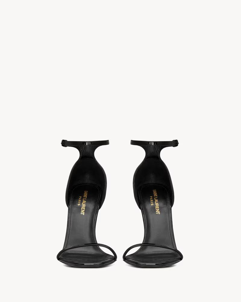 Yves Saint Laurent Opyum Heels 110mm "Black-Gold"