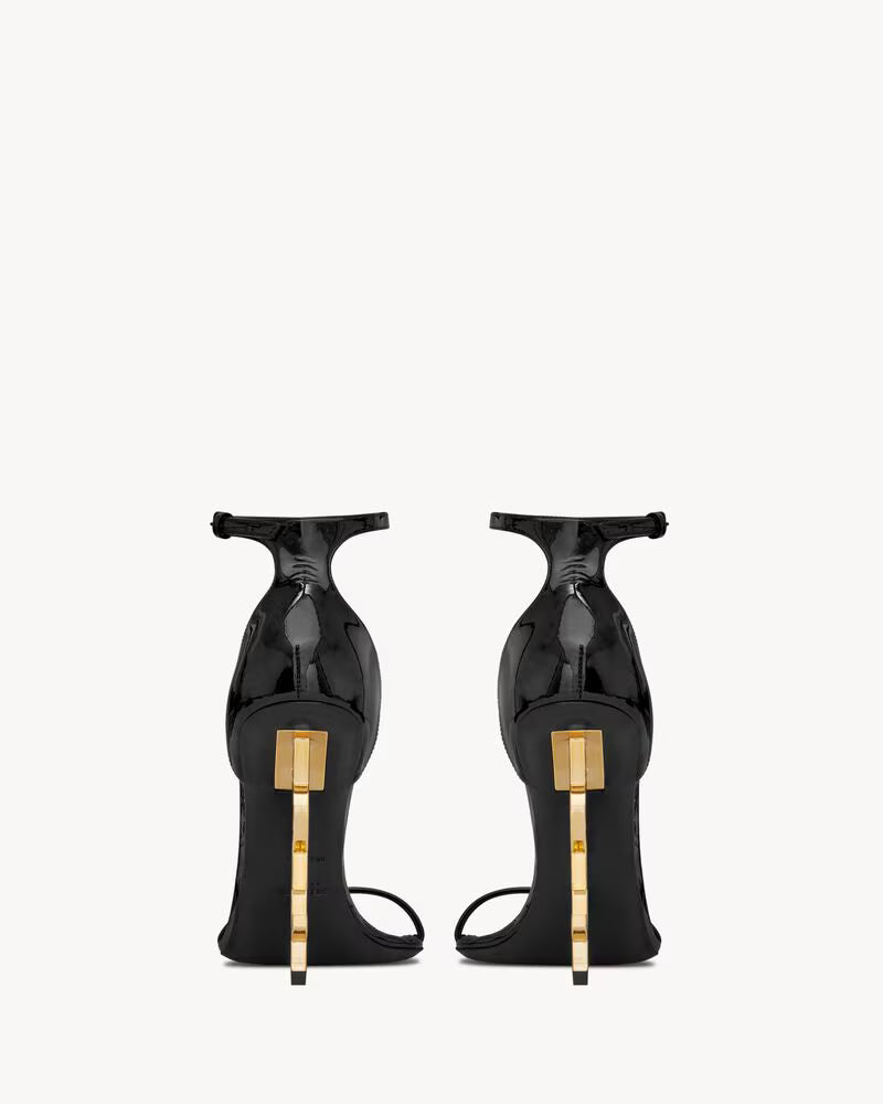 Yves Saint Laurent Opyum Heels 110mm "Black-Gold"