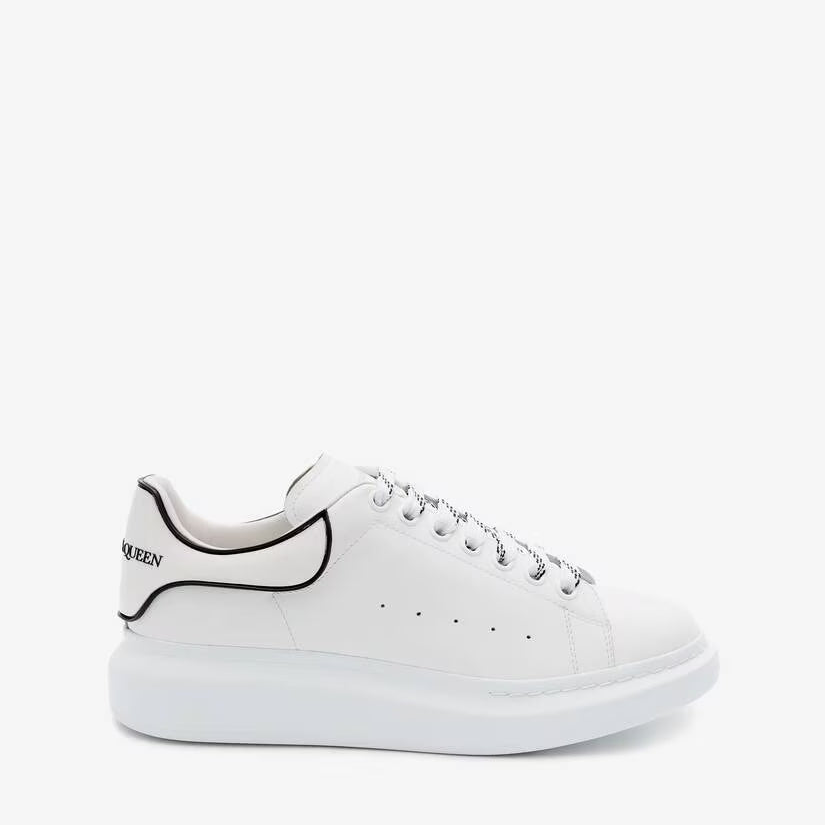 Alexander McQueen Oversized "New Tech Calf-White-Black"