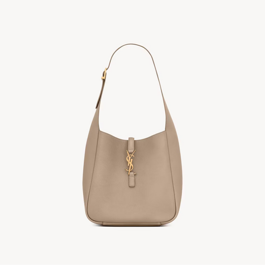 Saint Laurent Le 5 À 7 Supple Small in Grained Leather