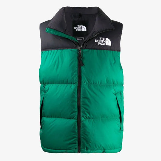 The North Face Nuptse 700 Down Vest "Green-Black"