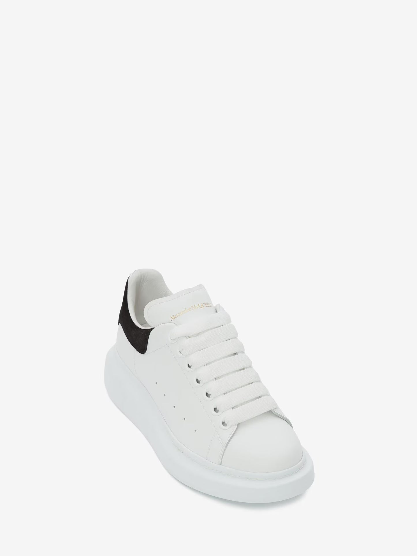 Alexander McQueen Oversized "White-Black Suede"