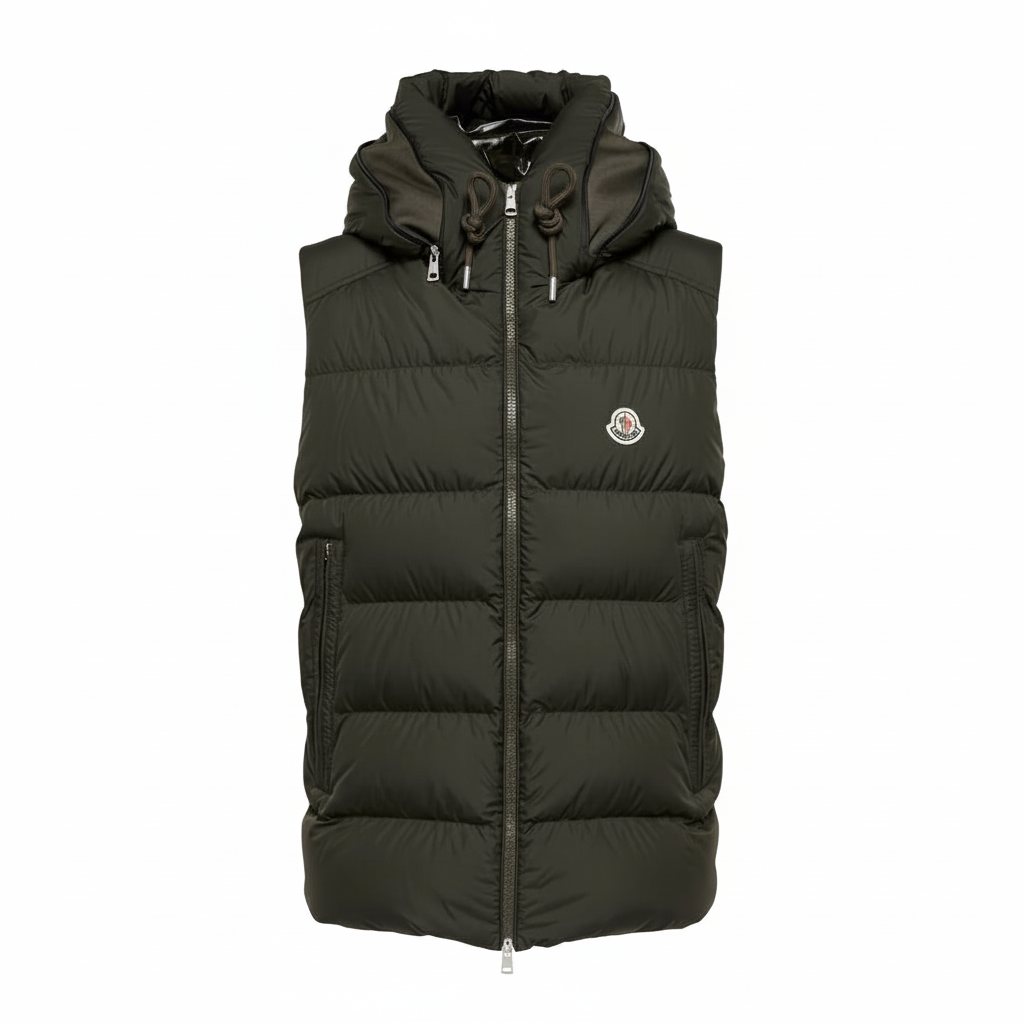 Moncler Cardamine Down Vest "Green"