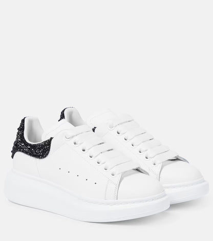 Alexander McQueen Oversized "White Black Crystal"