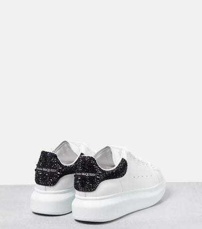 Alexander McQueen Oversized "White Black Crystal"