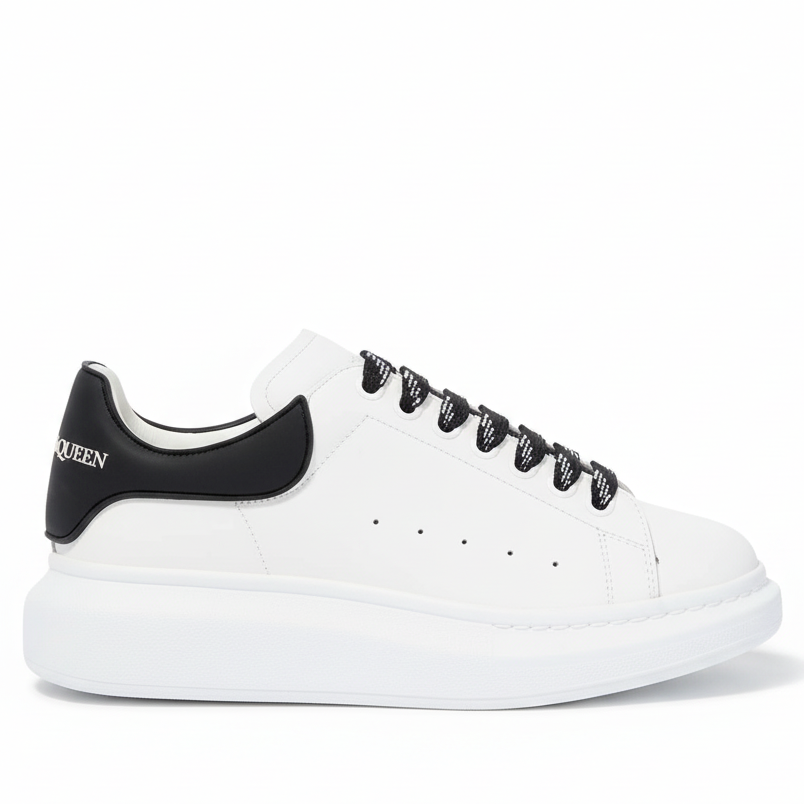 Alexander McQueen Oversized "White-Black Rubber"