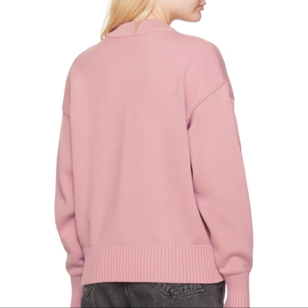 AMI Paris Ami De Coeur Cardigan "Pink"