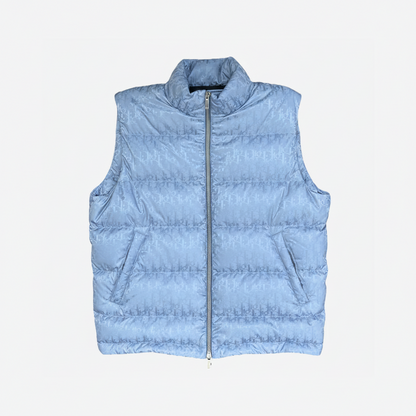 Dior Oblique Down Vest "Baby Blue"