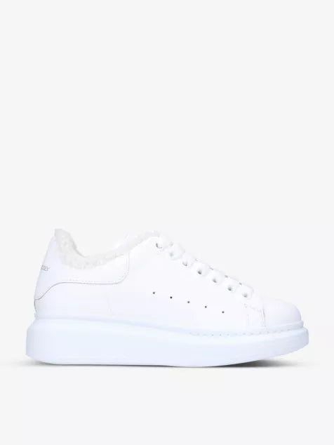 Alexander McQueen Oversized "White Fur"