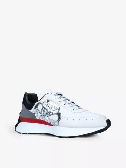 Alexander McQueen Sprint Runner "White-Grey-Red"