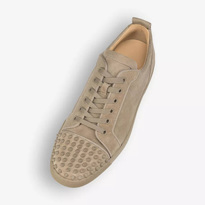 Christian Louboutin Louis Junior Spikes "Beige"