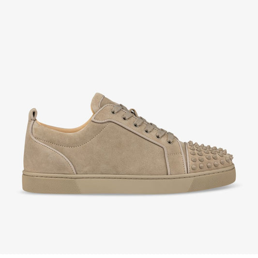 Christian Louboutin Louis Junior Spikes "Beige"