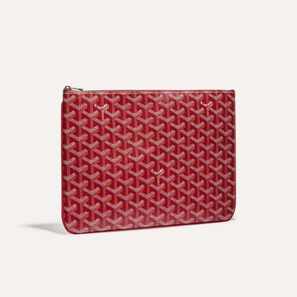Goyard Sénat MM Pouch "Red"