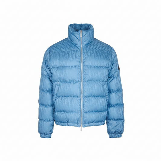 Dior Oblique Down Jacket "Baby Blue"