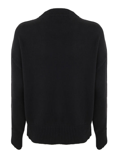 AMI Paris Ami De Coeur Sweater "Black"