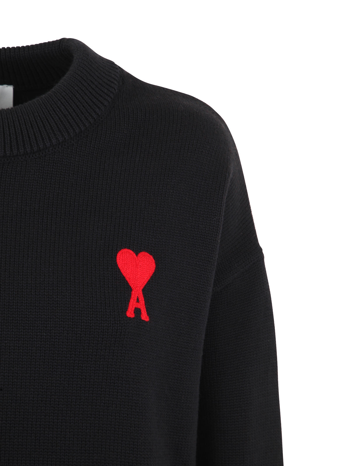 AMI Paris Ami De Coeur Sweater "Black"