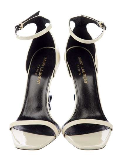 Yves Saint Laurent Opyum Heels 110mm "White-Black”