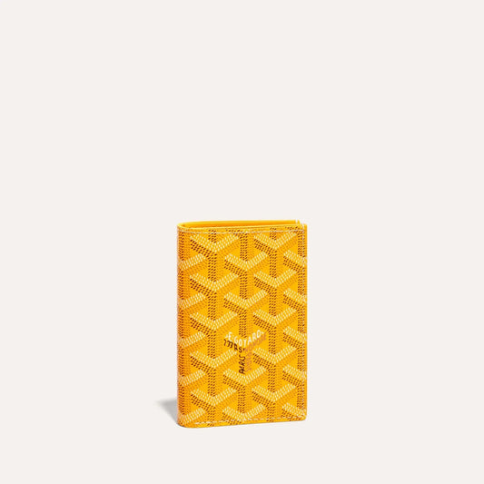 Goyard Saint-Pierre Card Wallet "Yellow"