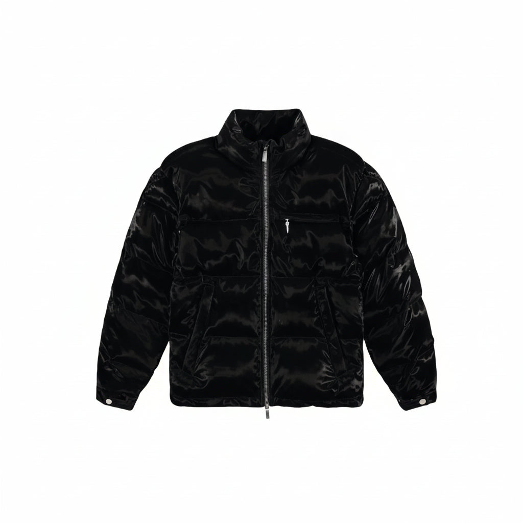 Trapstar Irongate Down Jacket "Shiny Black"